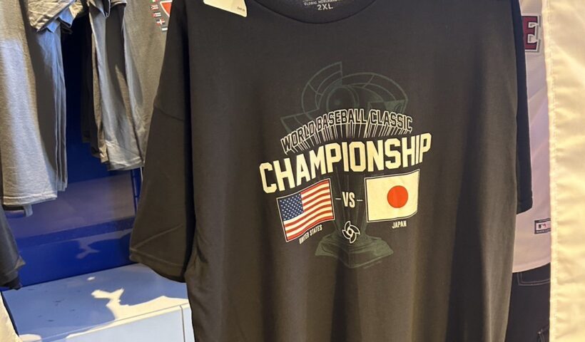 WBC決勝戦までカウントダウン！スタジアムでは”日米の旗”のTシャツが人気（3/21）