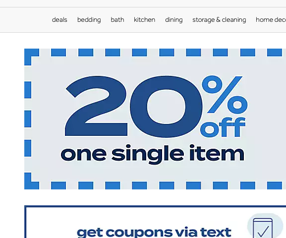 破産の「Bed Bath & Beyond」クーポン、「The Container Store」で５月31日まで使用可能（4/28）