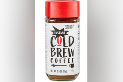Trader Joe’s のインスタントコーヒー「Cold Brew Coffee」がリコール。ガラス破片混入の可能性（5/25）