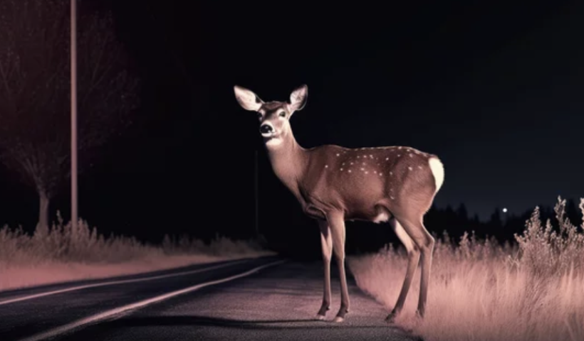 路上に鹿が飛び出し車２台が衝突、１人が死亡　ベンチュラ郡サンタポーラ（5/22）