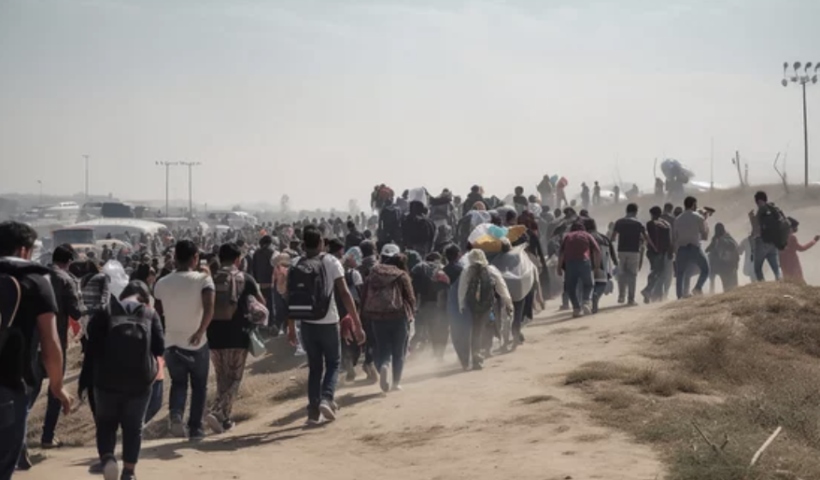 LA市に、テキサス州からまた移民42人乗せたバス到着（7/3）