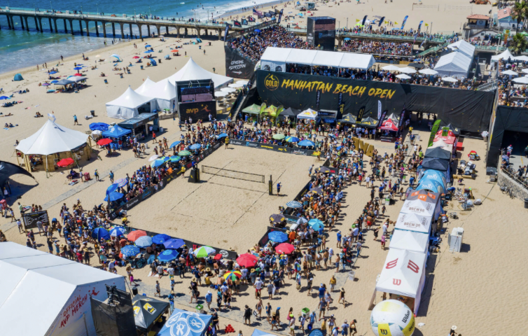 ビーチバレーの祭典　AVPマンハッタン・ビーチ・オープン2023開催　8月17日（木）～20日（日）（8/16）