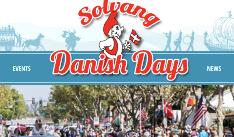 ソルバング　毎年恒例のデンマークのお祭り「デニッシュ・デイズ・フェスティバル」準備に大忙し！（9/7）