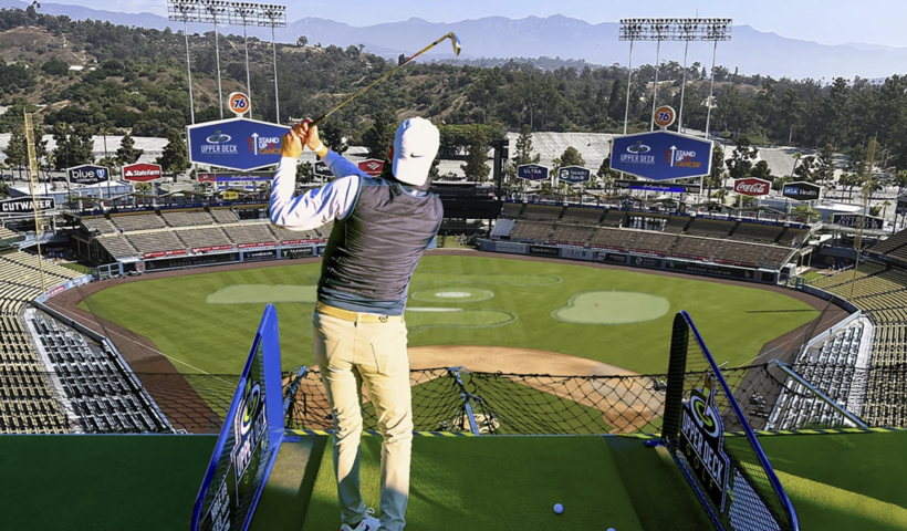 ドジャースタジアムでゴルフ！「Upper Deck Golf」（10/3）