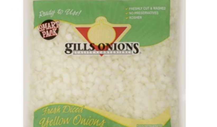 Gills Onions社のカット済みタマネギ製品をリコール　22州でサルモネラ感染（10/25）