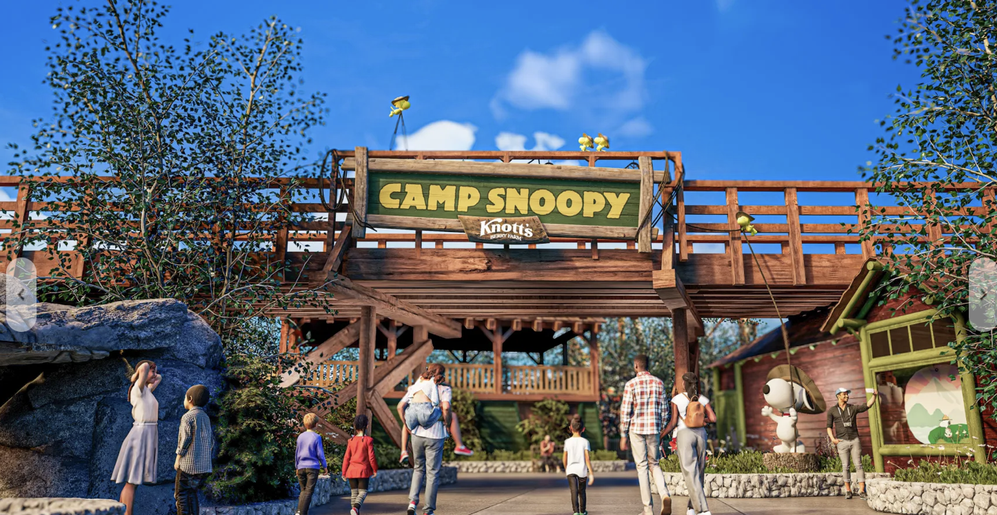ナッツベリーファーム「キャンプ・スヌーピー」改修にあたり閉鎖日を