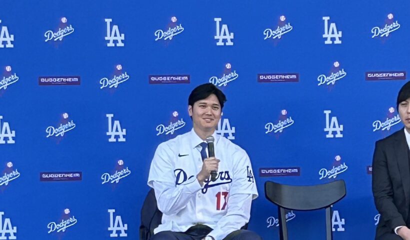 大谷翔平選手ドジャース入団会見　「ドジャース入団を決めたのは発表前夜」（12/14）