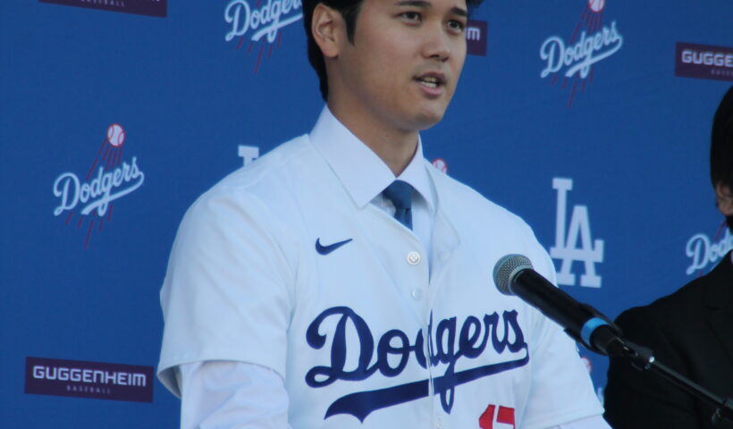 ドジャー・ブルーに身を包んだ、大谷選手の入団スピーチはこちら！（12/14）