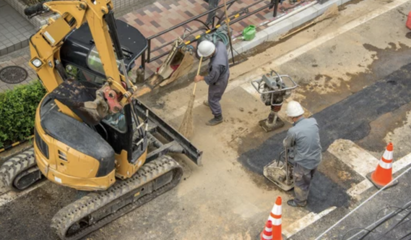 タスティンの工事作業現場で作業員が死亡（12/20）