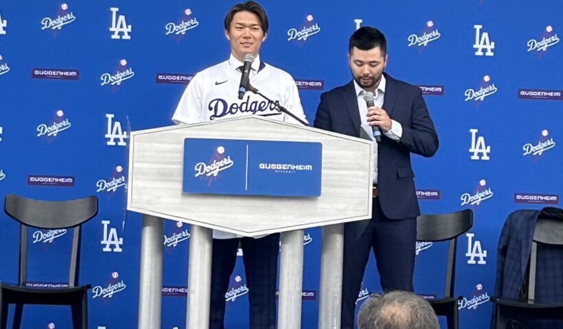 ドジャース山本投手、メジャー初登板初先発１回５失点黒星デビュー（3/21）