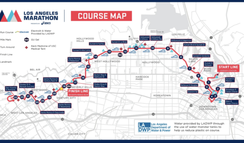 LAマラソン、ケニア勢が上位を占める　優勝者は2時間11分でゴール（3/18）