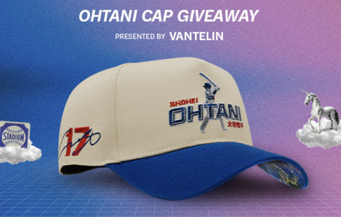 Haaland キャップアウェイ】大谷翔平 ドジャース キャップ 球場配布