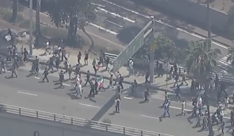 700人の海兵隊員が派遣　ダウンタウンLAでICEへの抗議活動が続く（6/9）