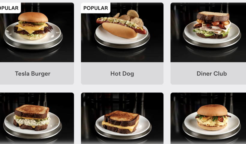 テスラダイナーとスーパーチャージャーステーションがハリウッドにオープン　充電中に映画や食事を（7/23）