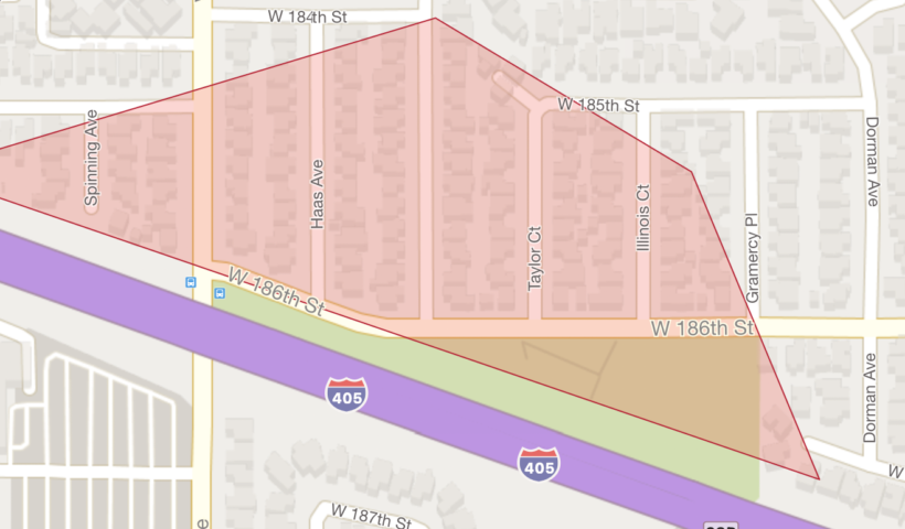 続報：トーランス界隈　インターネット186th通り沿いが未だ不通　（8/11）