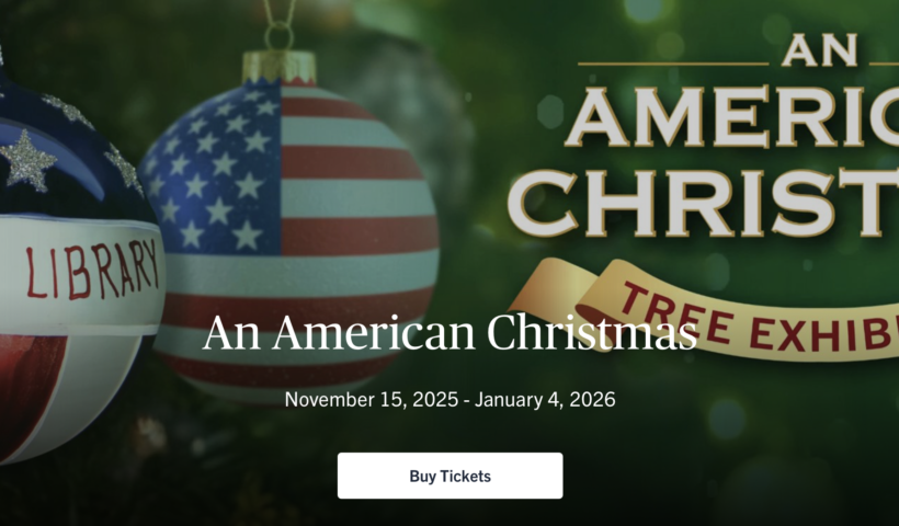 レーガン図書館で新企画「アメリカのクリスマス」、1770年代から現代までの26本のツリーを紹介（11/24）