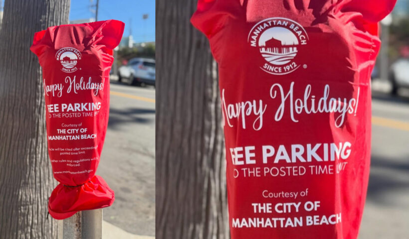マンハッタンビーチ市とハモサビーチ市　ホリデーシーズン中、パーキング代が無料に（12/3）