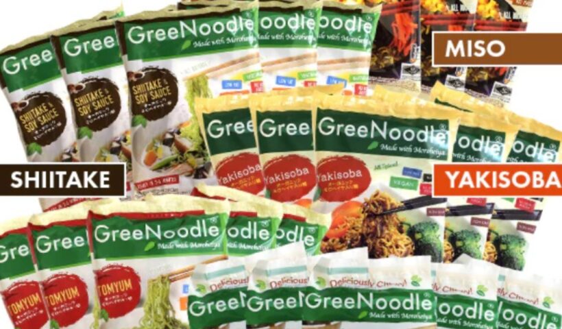 罪悪感ゼロ！美味しくてヘルシーな次世代インスタント麺「GreeNoodle」